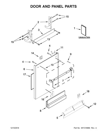 Door and panel parts