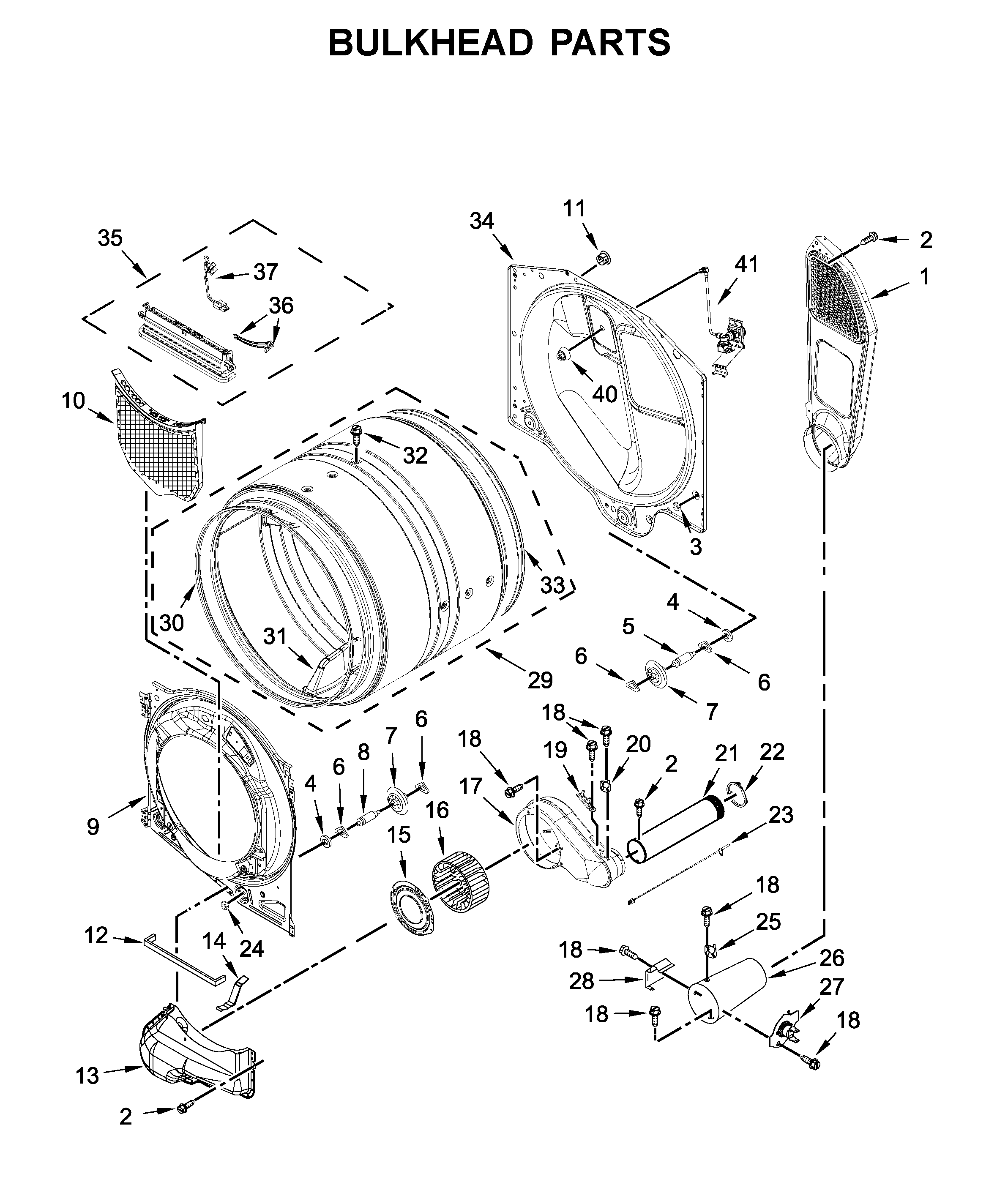 Bulkhead parts