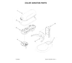 KitchenAid 5KSM6583CGU0 color variation parts diagram