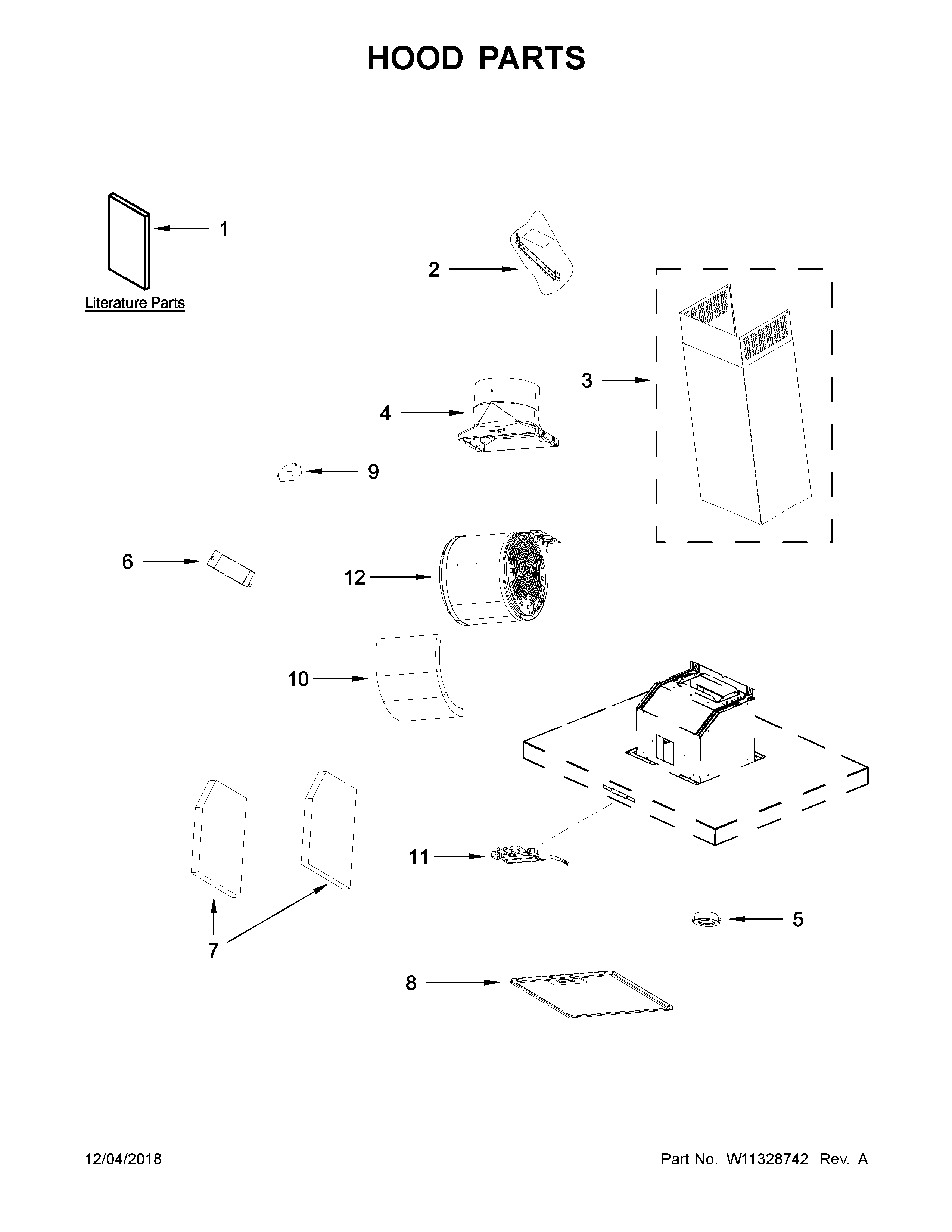 Hood parts
