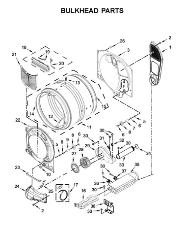 Bulkhead parts
