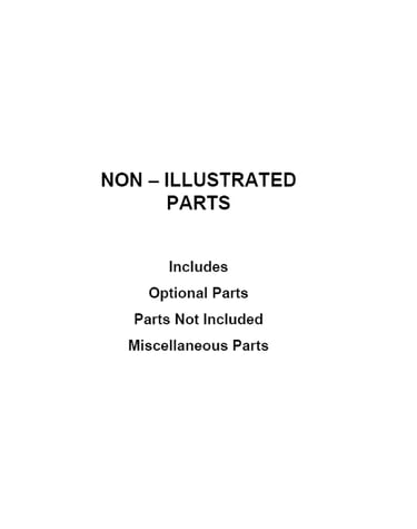 Optional parts (not included)