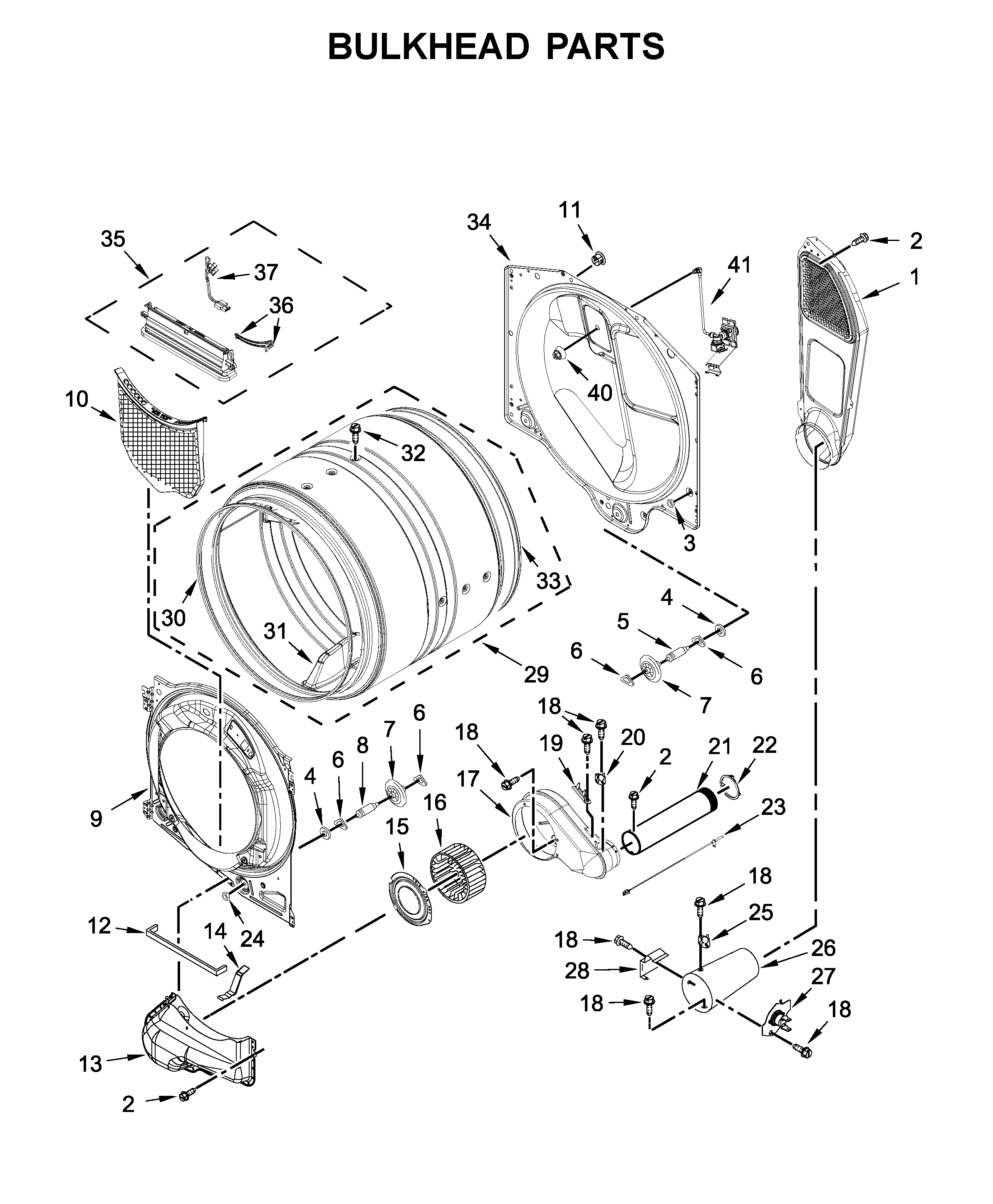 Bulkhead parts