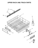 Upper rack and track parts