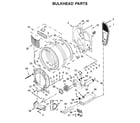 Maytag YMED8630HW0 bulkhead parts diagram