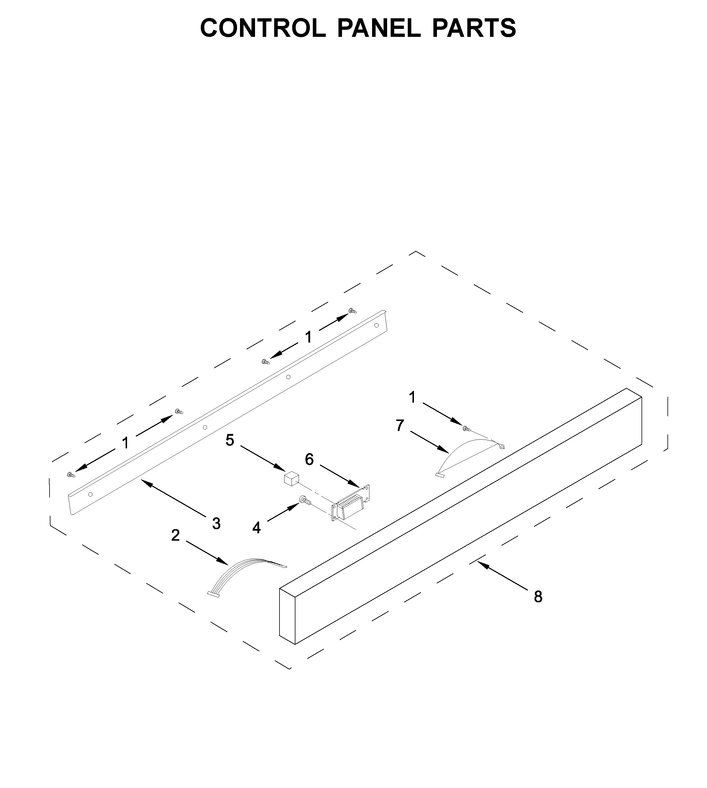 Control panel parts