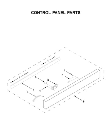 Control panel parts