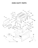 Oven cavity parts
