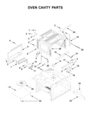 Oven cavity parts