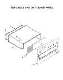 Top grille and unit cover parts