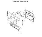Whirlpool WFC310S0ES3 control panel parts diagram