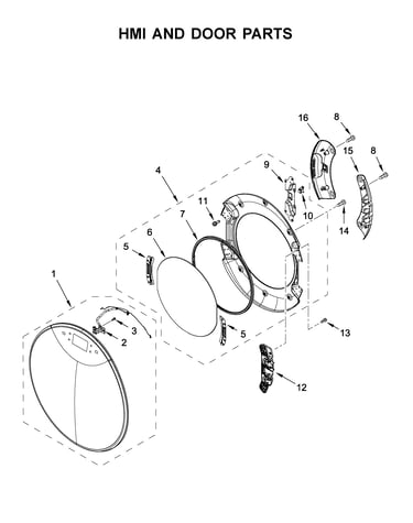 Hmi and door parts