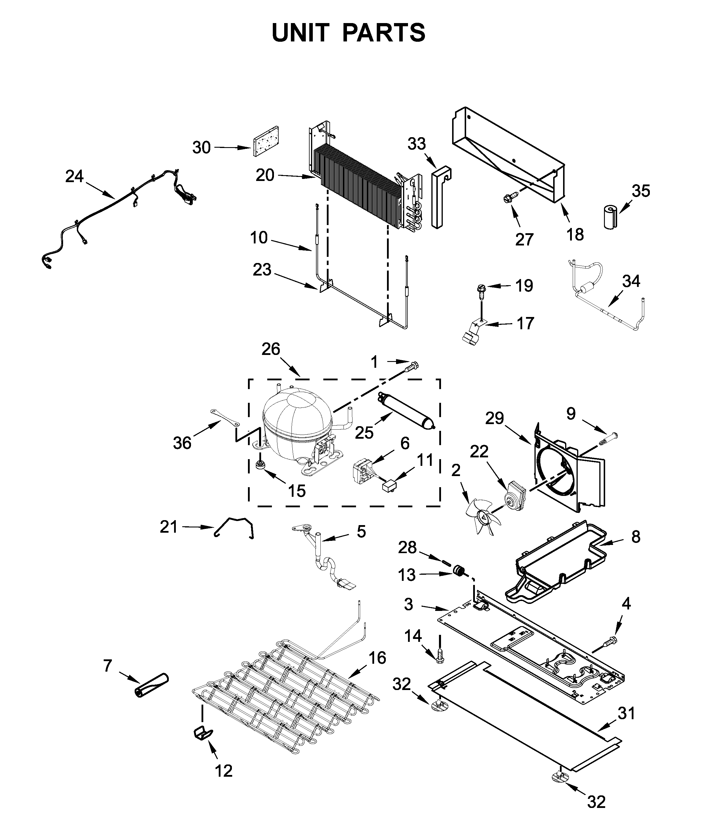 Unit parts