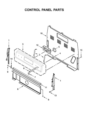 Control panel parts