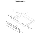 Whirlpool WFC315S0HW0 drawer parts diagram