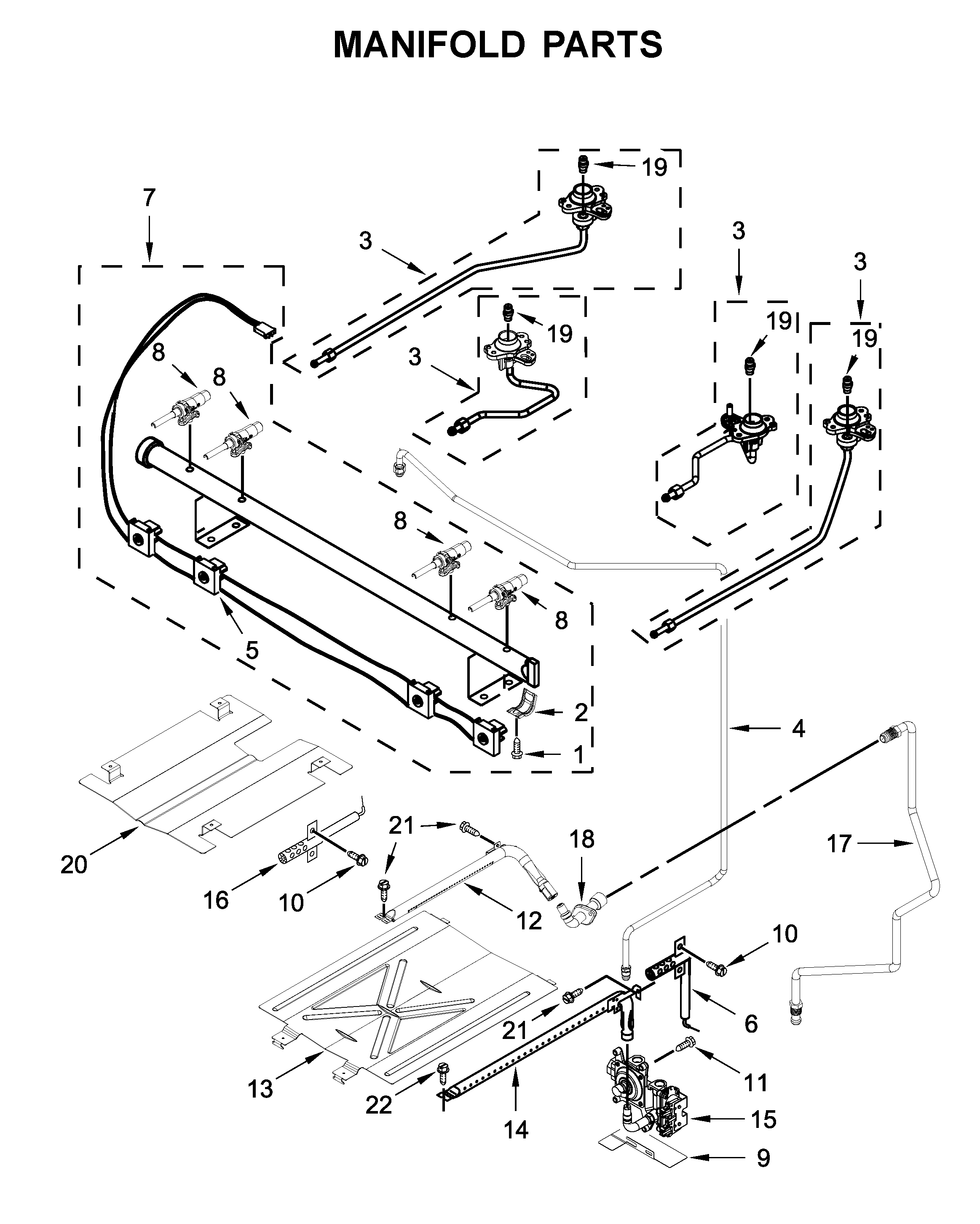 Manifold parts