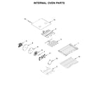 KitchenAid YKFED500ESS3 internal oven parts diagram