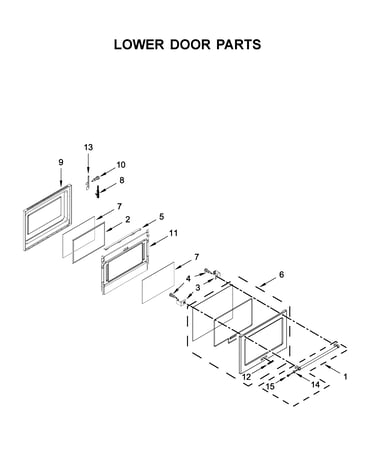 Lower door parts