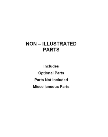 Optional parts (not included)