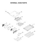Internal oven parts