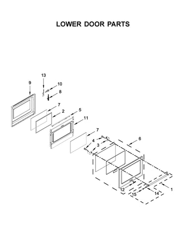 Lower door parts