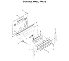 Maytag MER8800HK0 control panel parts diagram