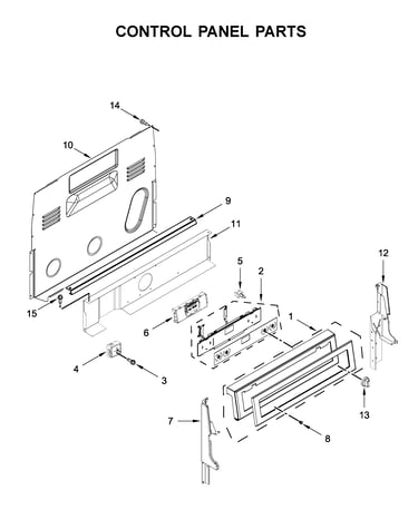 Control panel parts