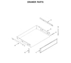 Maytag MER8800HK0 drawer parts diagram