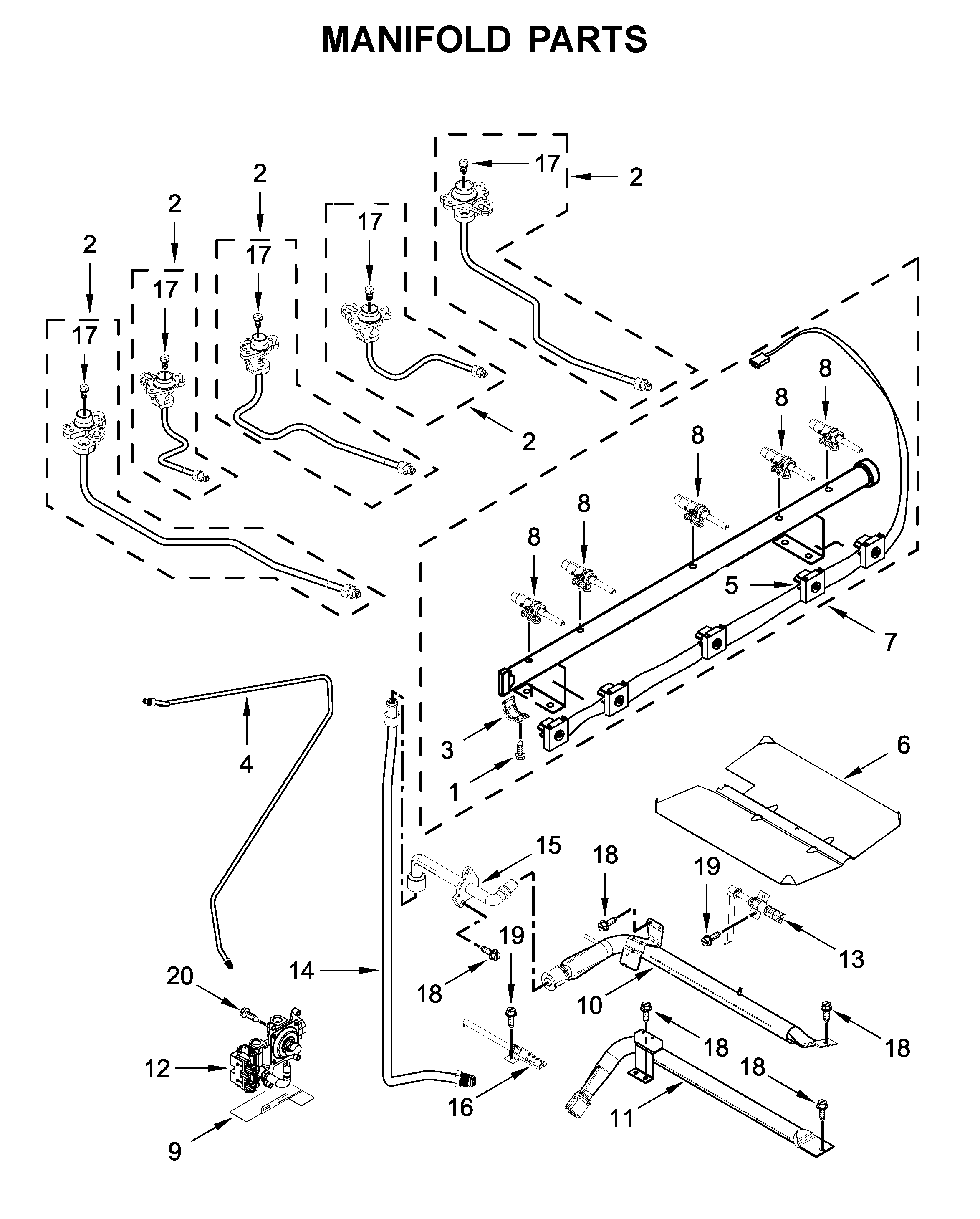 MANIFOLD PARTS