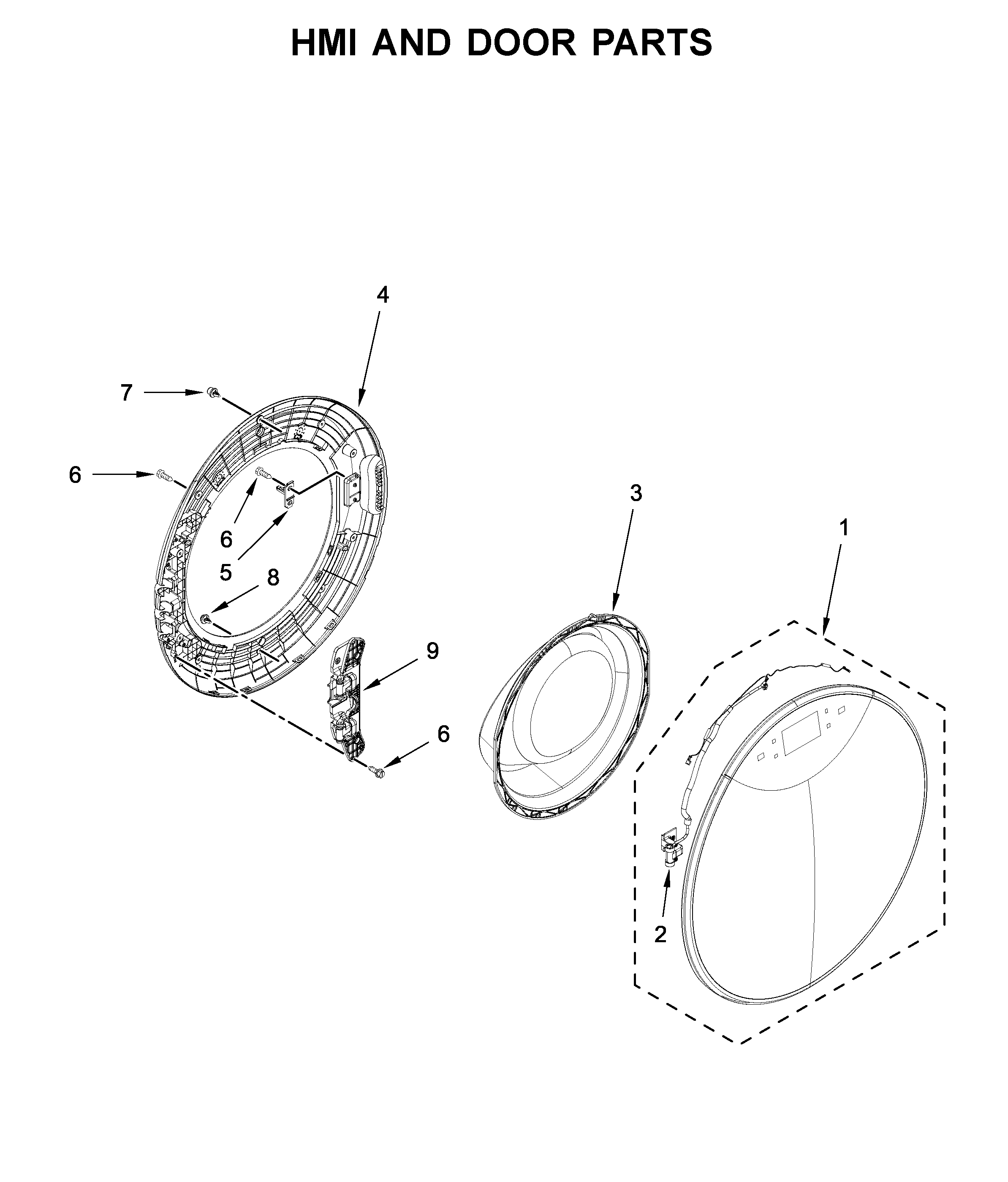 Hmi and door parts