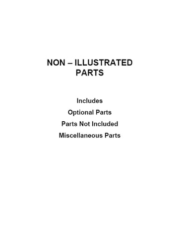 Optional parts (not included)