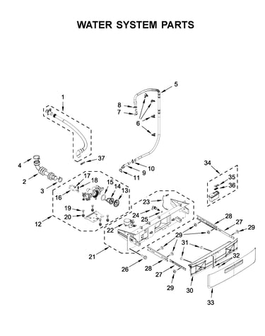Water system parts