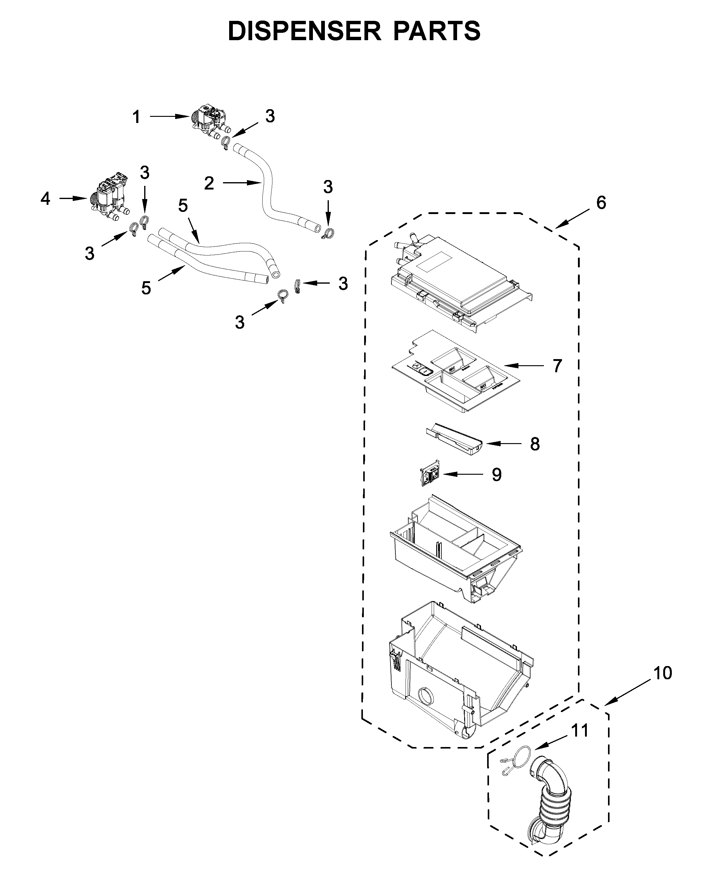 Dispenser parts