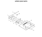 Ikea YIES900DS04 upper door parts diagram