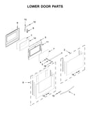 Lower door parts
