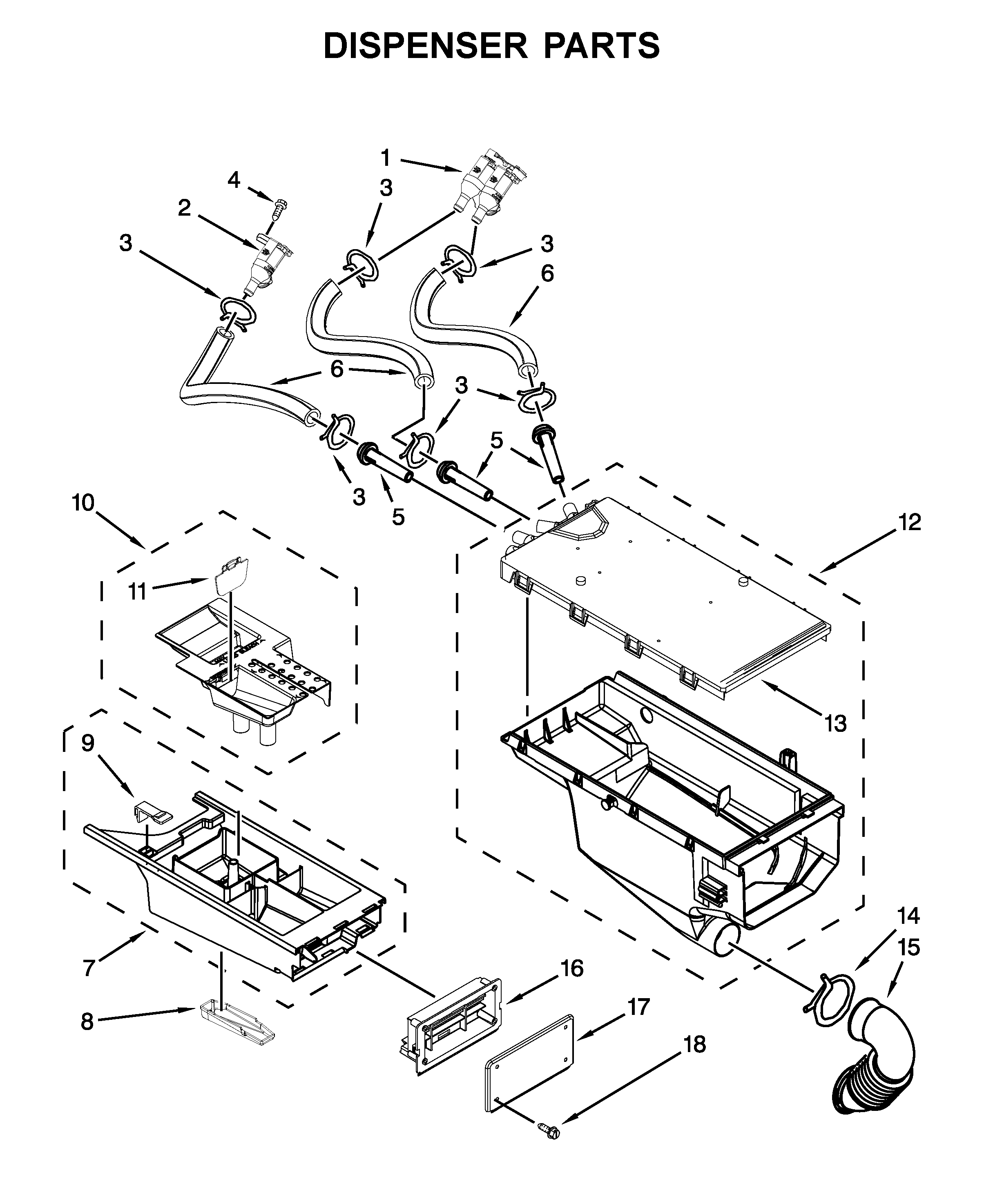 Dispenser parts