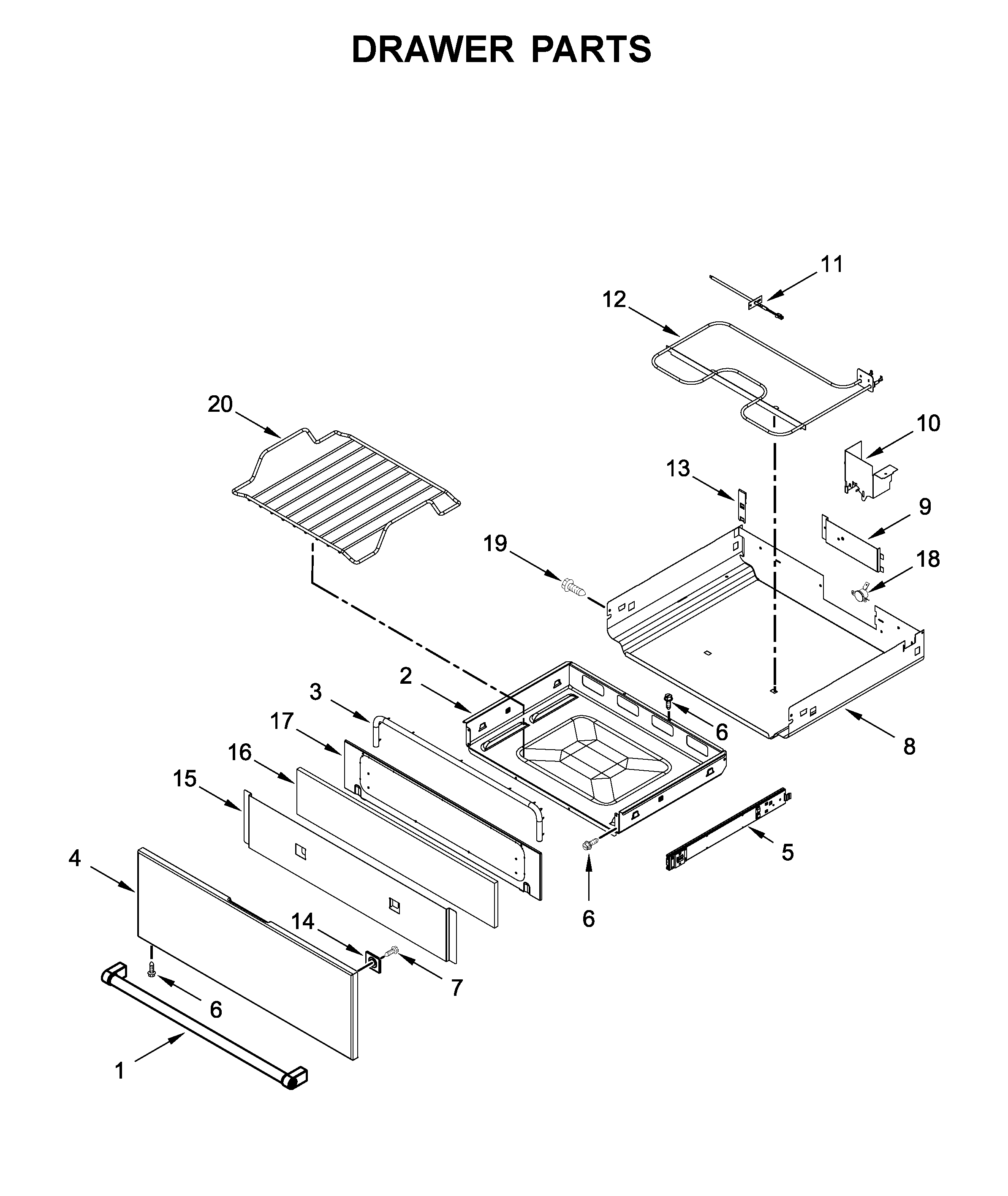Drawer parts