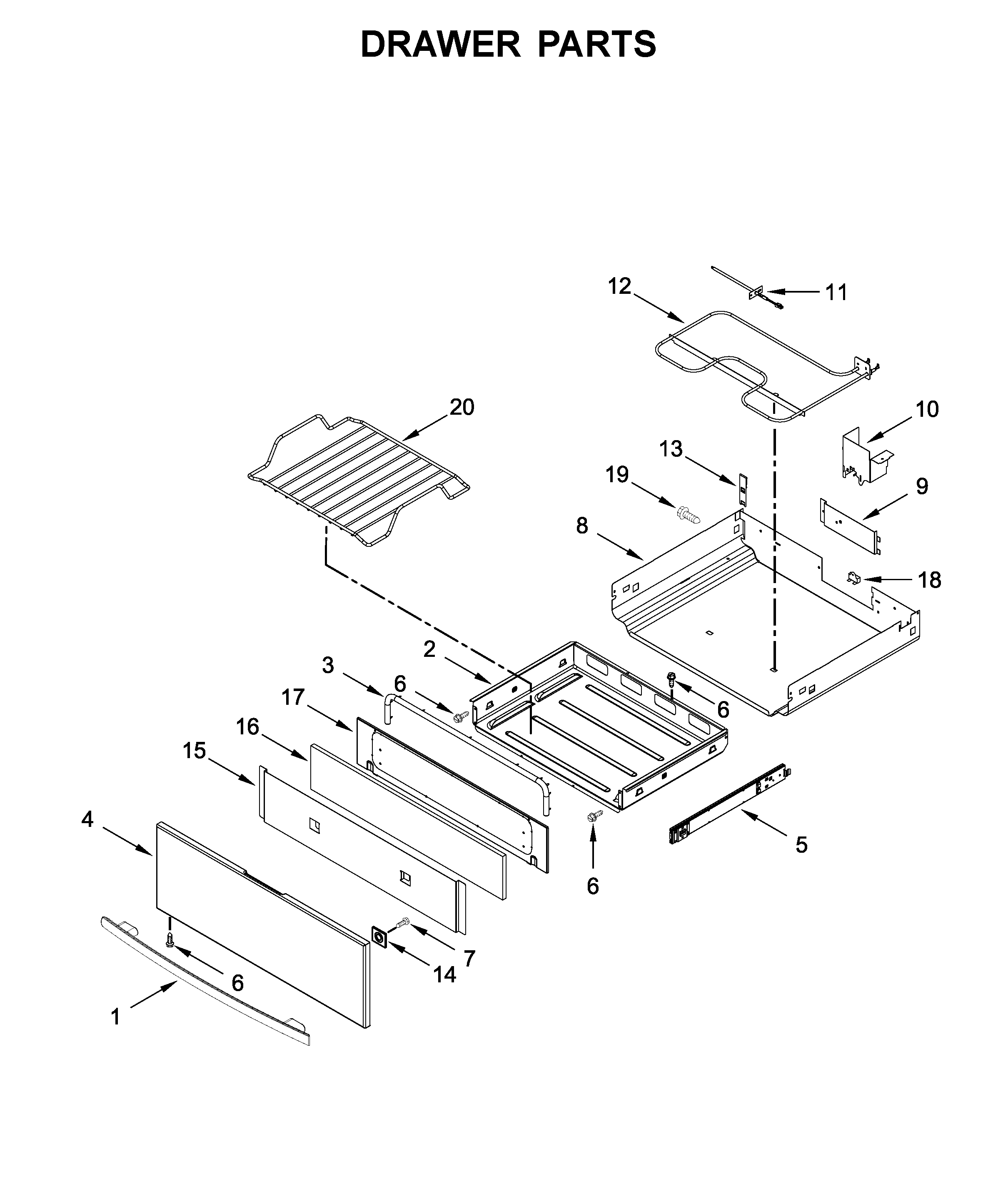 DRAWER PARTS