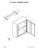 24" wall gearbox parts