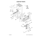 Ikea IGL730CS0 cooktop parts diagram