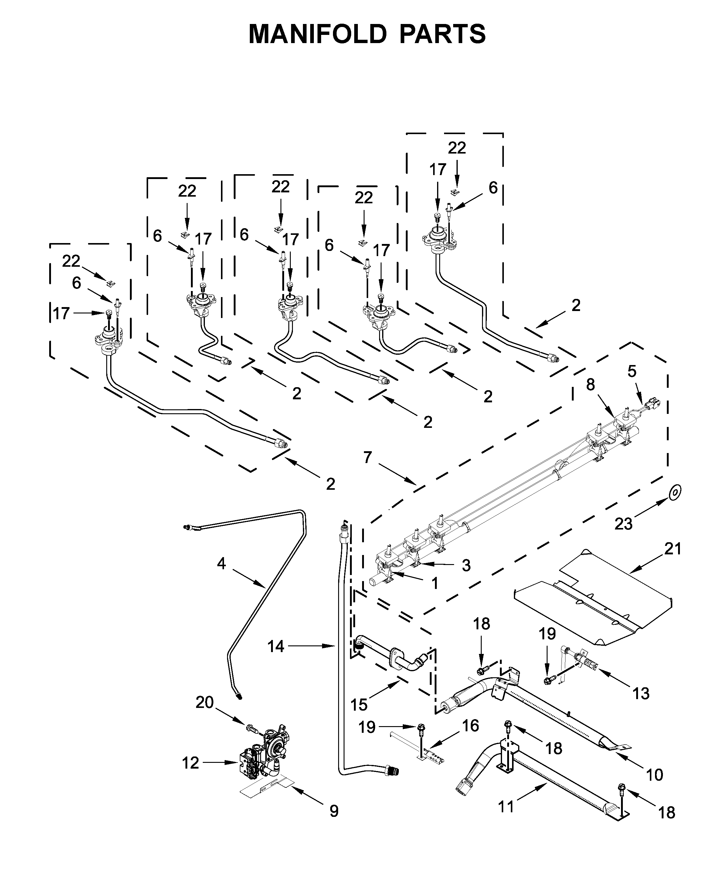 MANIFOLD PARTS