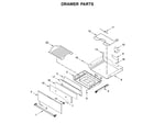KitchenAid YKSEB900ESS3 drawer parts diagram