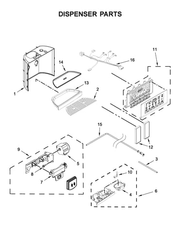 Dispenser parts