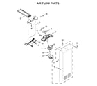 KitchenAid KRSC500ESS01 air flow parts diagram