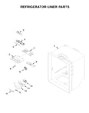 Refrigerator liner parts
