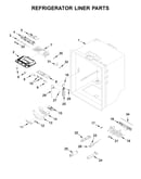 Refrigerator liner parts