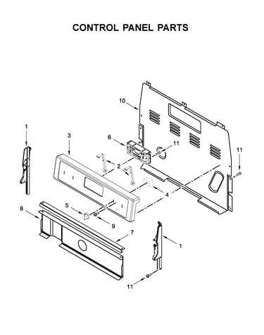 Control panel parts