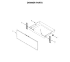Whirlpool YWFE521S0HS1 drawer parts diagram