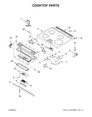 Cooktop parts