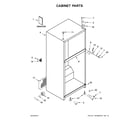 Amana ART348FFFS00 cabinet parts diagram
